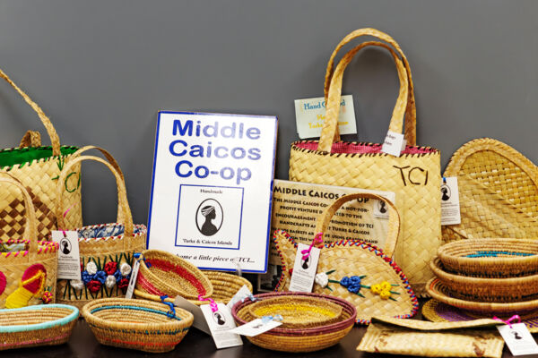 Middle Caicos Co-op products at the National Museum and Heritage Site on Providenciales