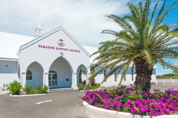 Paradise Baptist Church in the Turks and Caicos