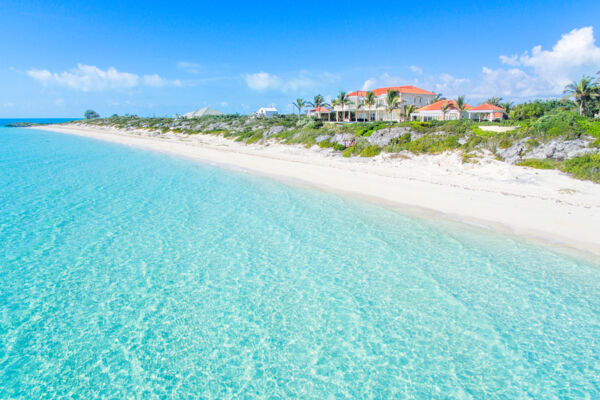 Luxury vacation rental villa at Long Bay Beach in the Turks and Caicos