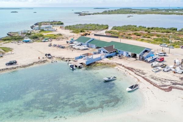 Seafood market in the Turks and Caicos