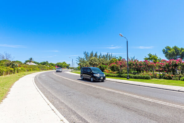 Turks and Caicos rental car on Grace Bay Road