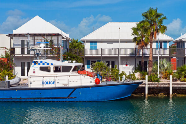 The marine branch of the Royal Turks and Caicos Police Force