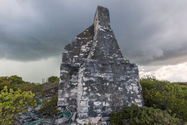 Plantation ruins in the Turks and Caicos