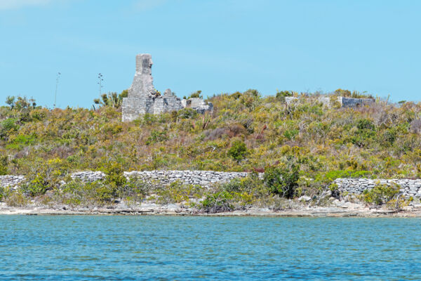 Ruined plantation in the Turks and Caicos