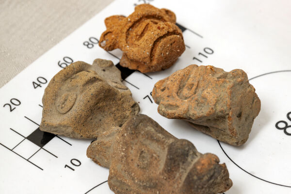 Taino ceramic figures