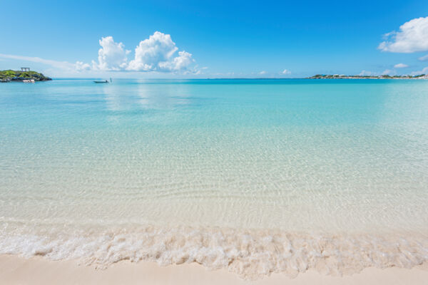 Great weather at Sapodilla Bay Beach in the Turks and Caicos