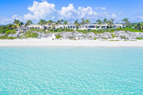 Luxury home on the dune above Long Bay Beach