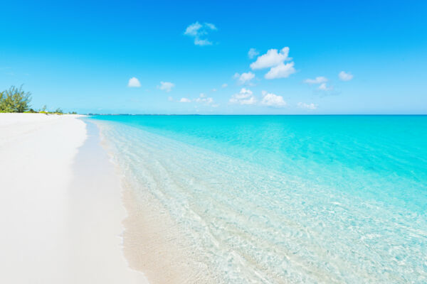 Leeward Beach in the Turks and Caicos