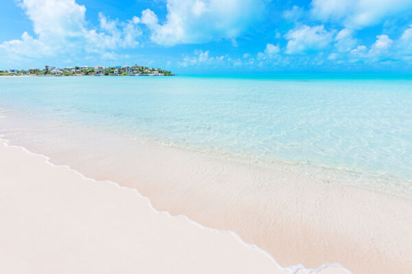 Calm water at Taylor Bay Beach in the Turks and Caicos