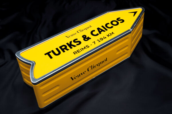 Turks and Caicos Journey Arrow Edition Brut by Veuve Clicquot Ponsardin