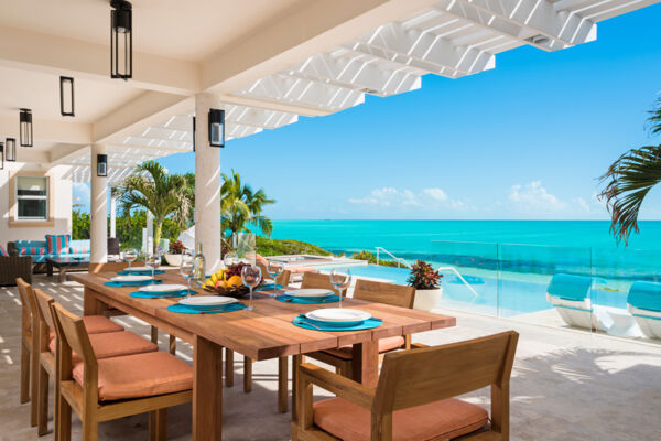 Terrace at Villa Isla