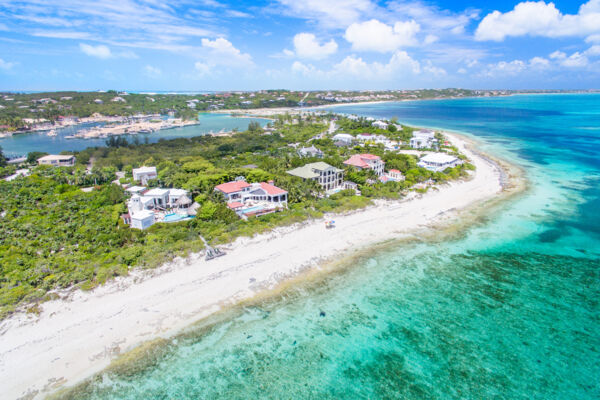 Luxury villas at Smith's Reef and Turtle Cove in the Turks and Caicos