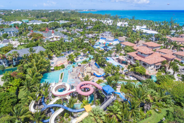 The water park at Beaches Turks and Caicos