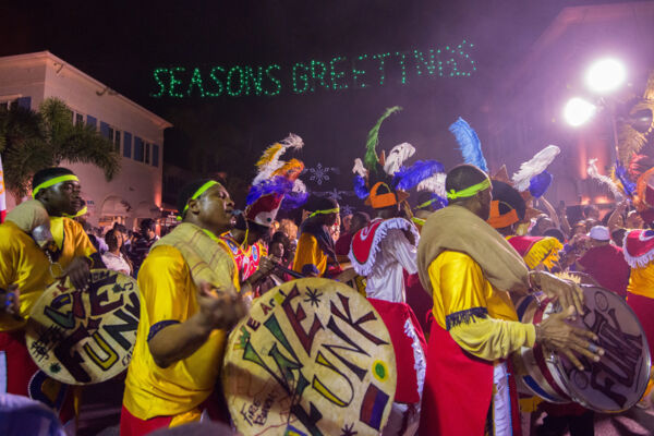 Junkanoo Band on Grace Bay Road