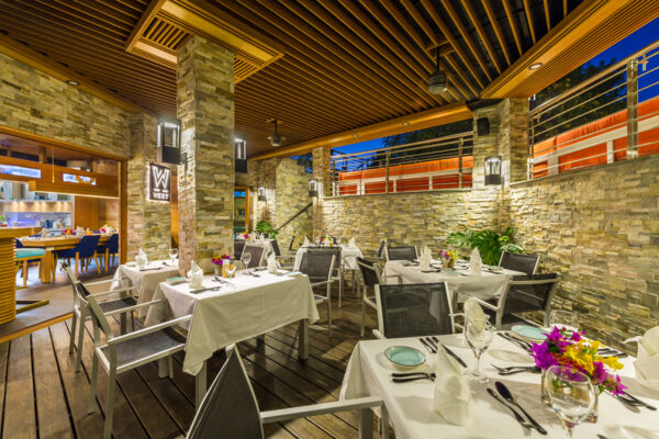 Interior of WE Kitchen restaurant