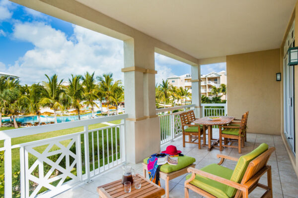 Aerial view of Alexandra Resort and Grace Bay Beach