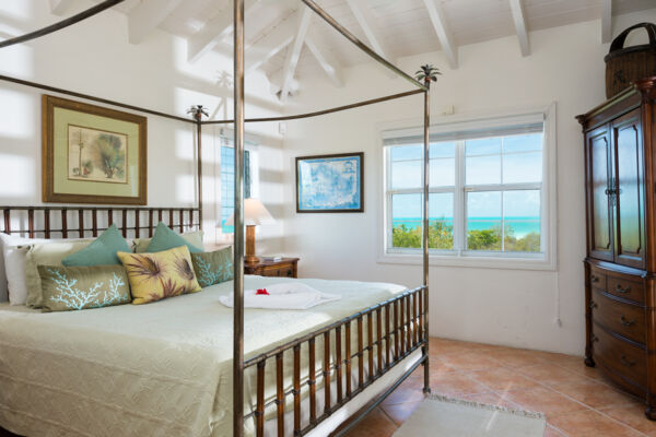 Master bedroom at Alizee Villa