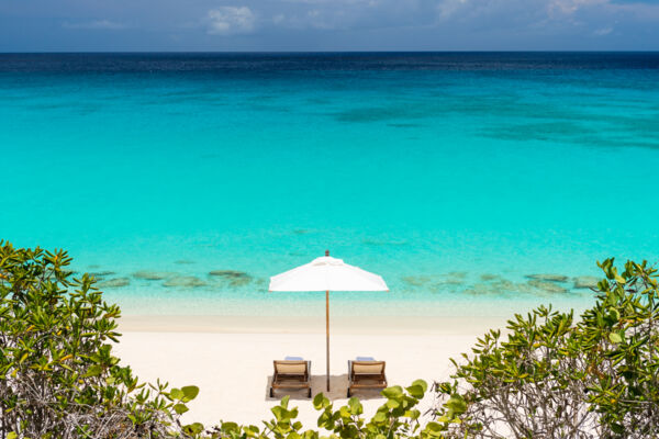 Beach at Amanyara and Malcolm's Road Beach