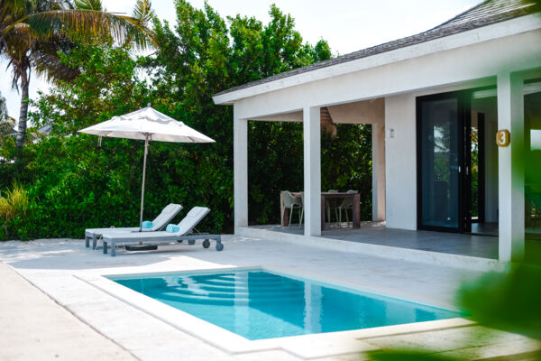 Villa at the Ambergris Cay Resort in the Turks and Caicos