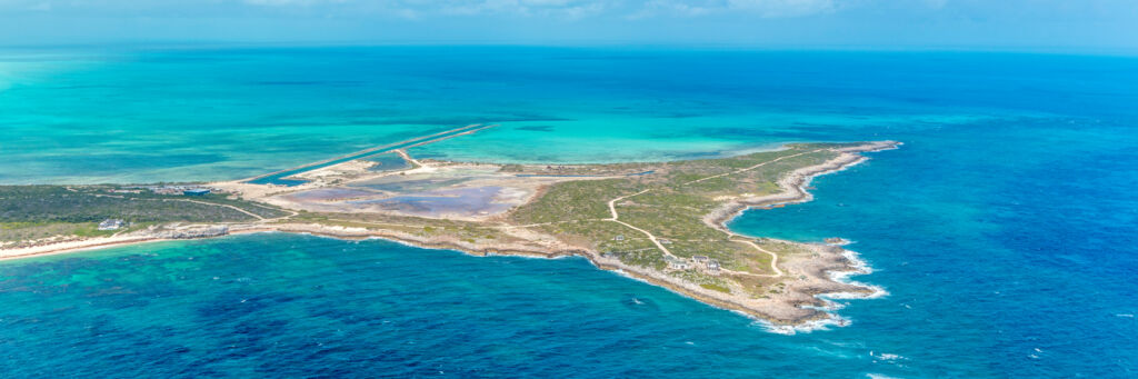 Ambergris Cay in the Turks and Caicos Islands