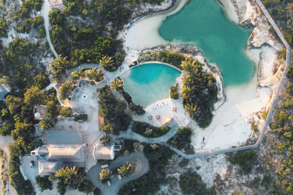 Villa at the Ambergris Cay Resort in the Turks and Caicos