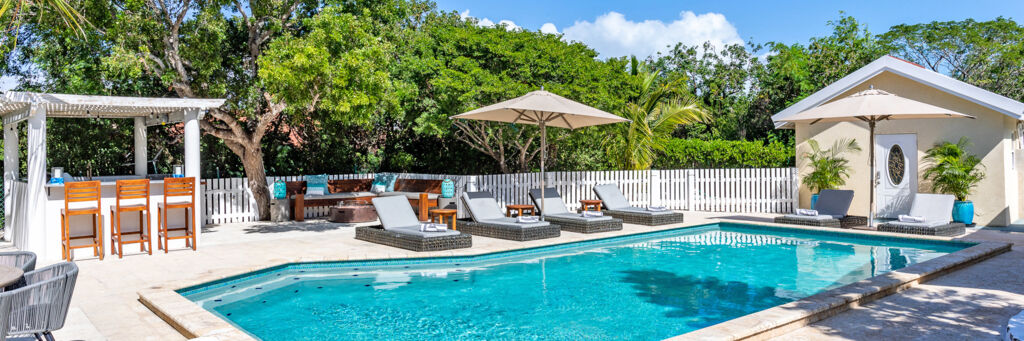 Pool and terrace at Anna's Villa