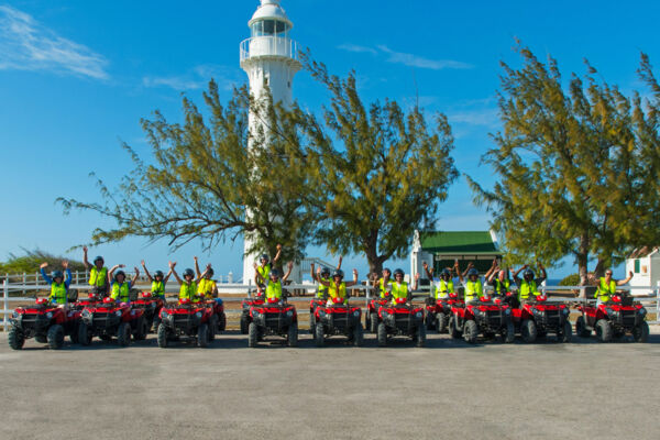 ATV excursion at the Grand Turk Lighthouse