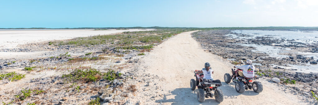 ATV tour at Northwest Point on the island of Providenciales