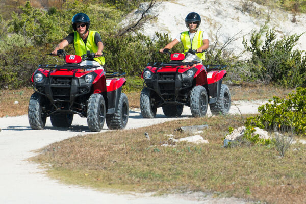 ATV tour in the Turks and Caicos