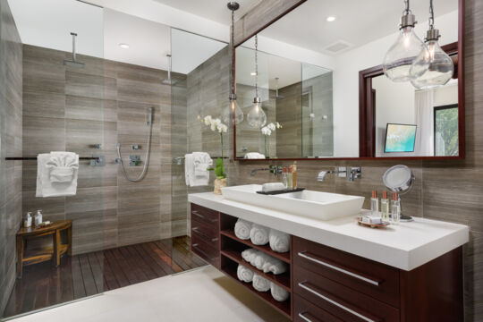 Bathroom in a villa