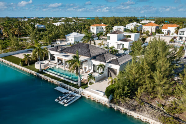 Aerial view of Azimuth Villa