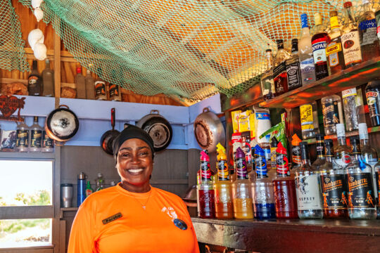 Vendor at Bambarra Beach