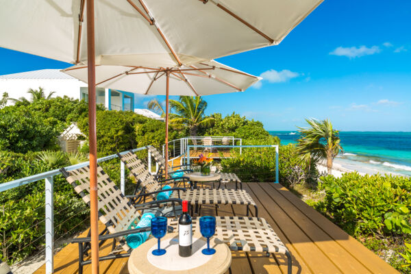 Aerial view of Turtle Cove, Providenciales