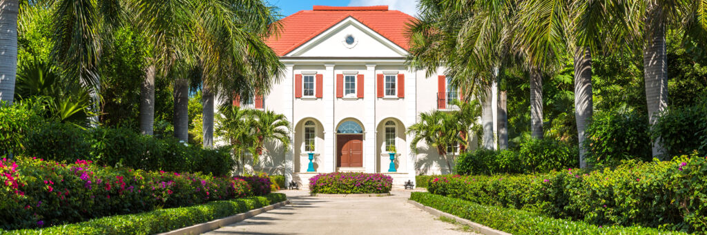 Exterior of Beach Villa Paprika in Turks and Caicos