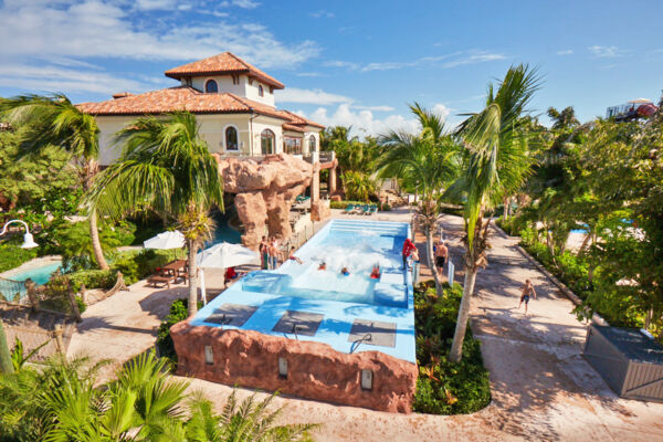 Flow rider at Beaches Turks and Caicos