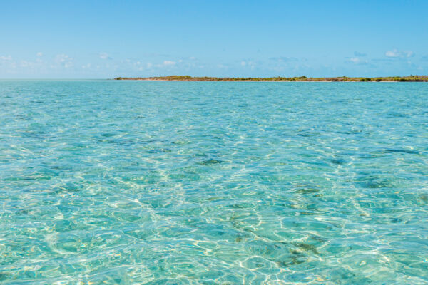 The northern side of Big Cameron Cay