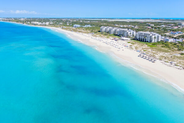 Aerial view of the Bight community and the Bight Beach