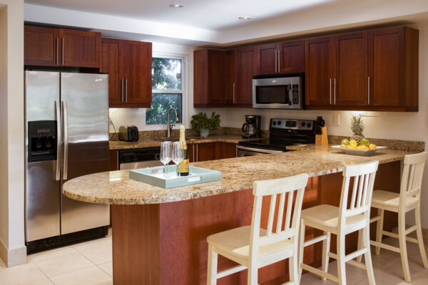 Kitchen in Bijou townhouse