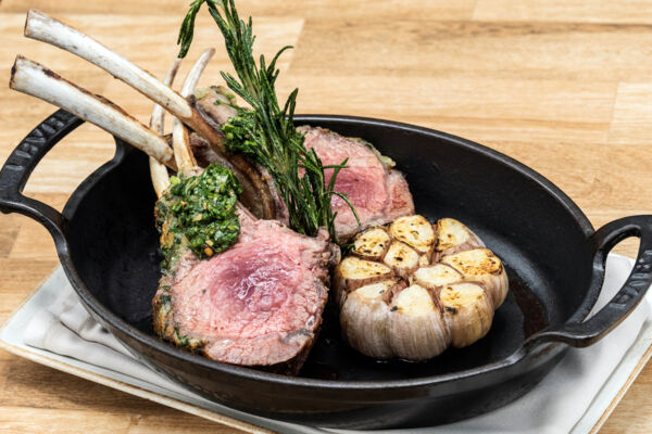 Rack of lamb