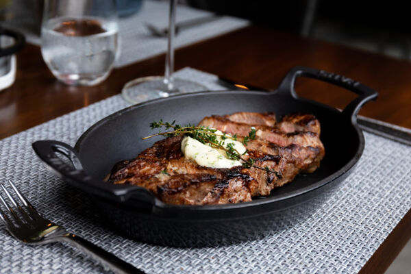 New York strip steak from BLT Steak