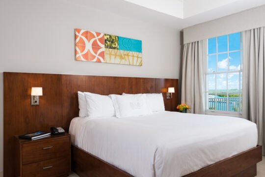One bedroom suite at Blue Haven Resort
