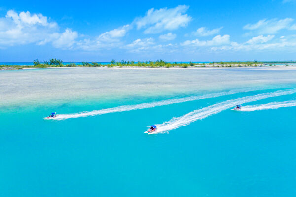 Craig Cat rental boats in the Turks and Caicos.