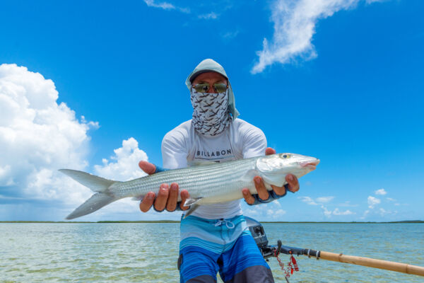 Bonefish caught in the Turks and Caicos