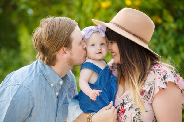 Photo of a family taken by Brilliant Studios