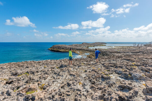 The remote and uninhabited Bush Cay in the Turks and Caicos Islands