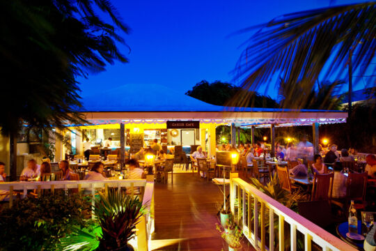 Exterior of Caicos Café