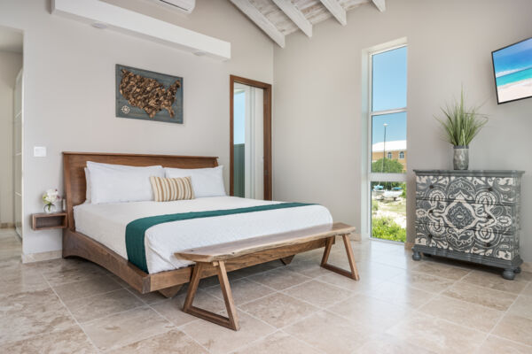 Bedroom in Caicos Cays Villa