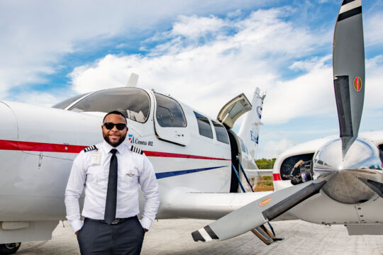 Caicos Express pilot
