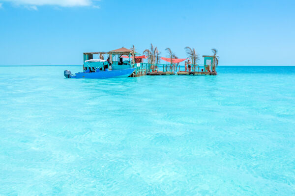 Captain Oak's Tiki Bar in the Turks and Caicos