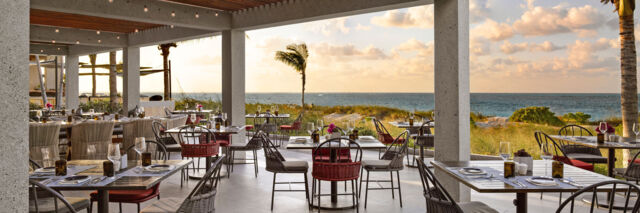 Terrace dining at Casa Nonna